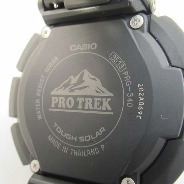 実際に弊社で買取させて頂いたCASIO/カシオ PRO TREK/プロトレック PRG-340-1JF ソーラー 腕時計の画像 3枚目