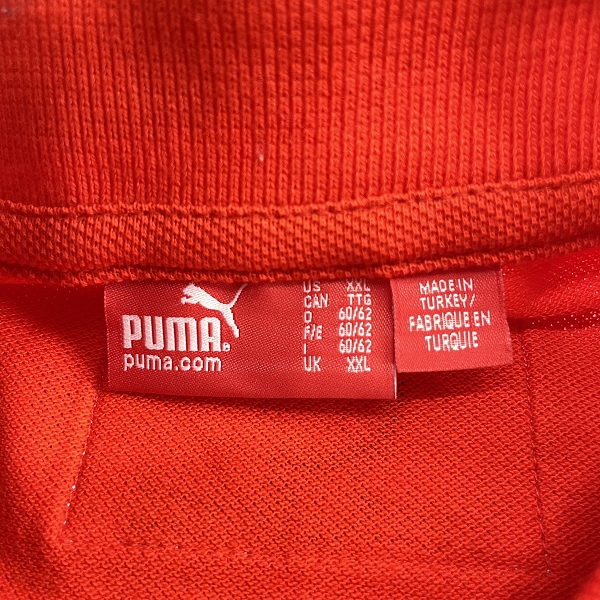 実際に弊社で買取させて頂いたPUMA/プーマ Formula1/F1チームウェア ワッペン付き 半袖ポロシャツ/XXLの画像 2枚目