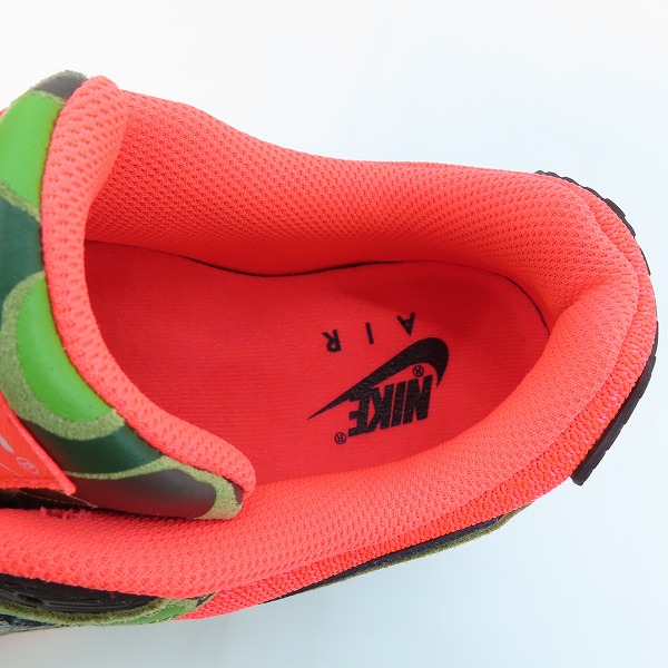 実際に弊社で買取させて頂いたNIKE×atmos/ナイキ×アトモス AIR MAX 90 SP REVERSE DUCK CAMO/リバース ダック カモ CW6024-600/27.5の画像 4枚目