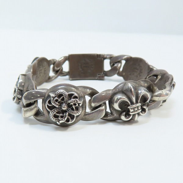 実際に弊社で買取させて頂いた【インボイス原本】CHROME HEARTS/クロムハーツ マルチリンクブレスレットの画像 3枚目