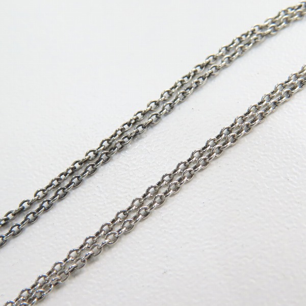 実際に弊社で買取させて頂いたJustin Davis/ジャスティンデイビス PETIT FADEIT リボン クラウン ネックレスの画像 5枚目