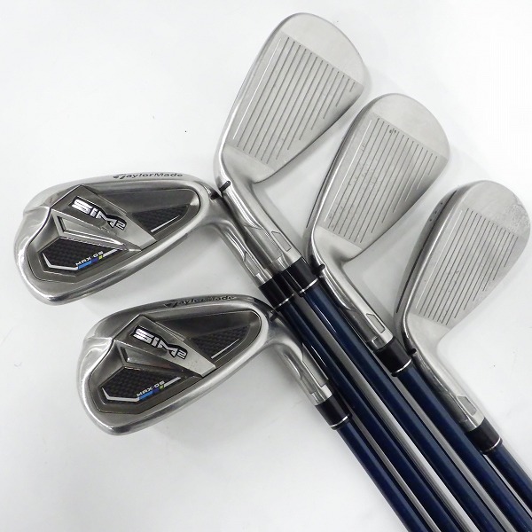 実際に弊社で買取させて頂いたTaylorMade/テーラーメイド SIM 2 MAX OS アイアン #6~9,Pw 5本セット TENSEI BLUE TM60 FLEX：Rの画像 3枚目