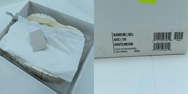 実際に弊社で買取させて頂いたJIMMY CHOO/ジミーチュウ RAINE/M AHS 191/スニーカー/シューズ/42.5の画像 9枚目