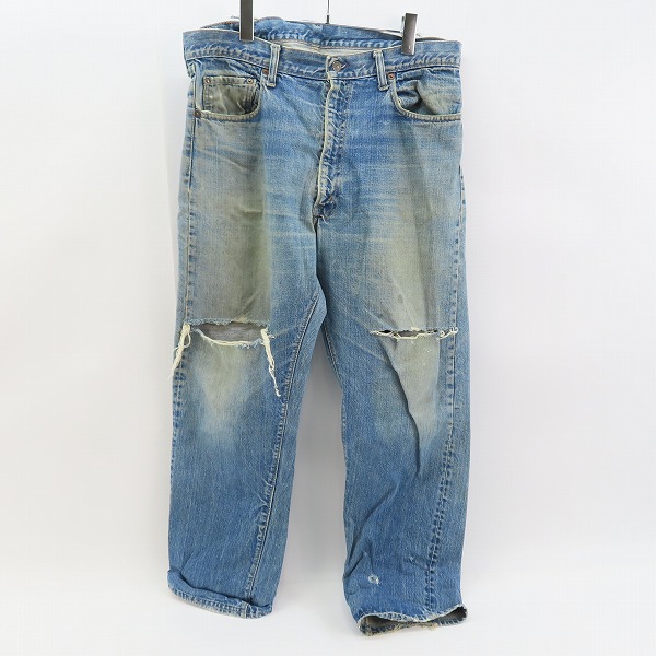 実際に弊社で買取させて頂いたLEVIS/リーバイス 70s ヴィンテージ 刻印8 TALON42ジップ/スモールe デニムパンツ 505-0217 W38/L30