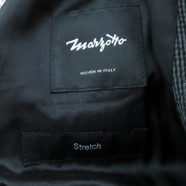 実際に弊社で買取させて頂いたHUGO BOSS/ヒューゴボス margotto 生地 ストレッチ 2B テーラードジャケット/UK50の画像 3枚目