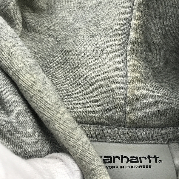 実際に弊社で買取させて頂いたCarhartt/カーハート HOODED CARHARTT SWEAT/プルオーバーパーカー/Mの画像 6枚目
