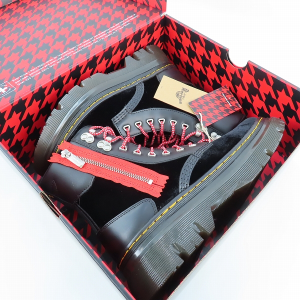 実際に弊社で買取させて頂いた【未使用】Dr.Martens×ATMOS/ドクターマーチン×アトモス TARIK ZIP BLACK タリック ジップ 27406001 UK7の画像 8枚目
