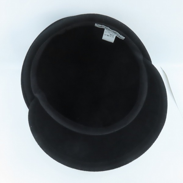 実際に弊社で買取させて頂いたCA4LA/カシラ MAY FELT3 アシンメトリーキャスケット/ONM01729の画像 5枚目