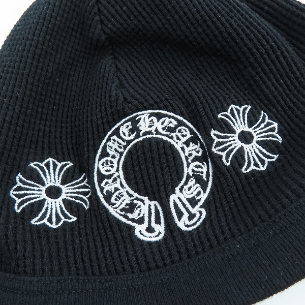 実際に弊社で買取させて頂いた【JPタグ】CHROME HEARTS/クロムハーツ サーマルビーニーキャップ CHプラス/ホースシューの画像 8枚目