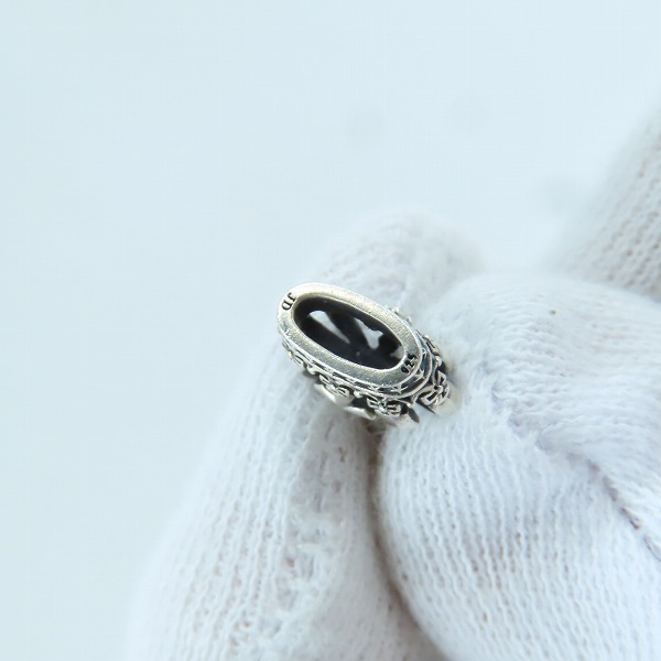 実際に弊社で買取させて頂いた【ギャラ付き】Justin Davis/ジャスティンデイビス Diadem Star クラウンネックレストップ SNJ823の画像 4枚目