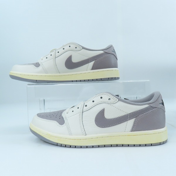 実際に弊社で買取させて頂いた【未使用】NIKE/ナイキ AIR JORDAN 1 RETRO LOW OG/エアジョーダン1 レトロ ロー アトモスフィアグレー CZ0790-101/26.5の画像 3枚目