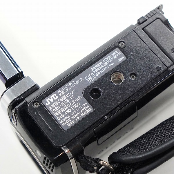 実際に弊社で買取させて頂いたJVC/日本ビクター ケンウッド Everio GZ-HM990 -B 2011年製 エブリオ デジタルビデオカメラ 動作確認済みの画像 7枚目