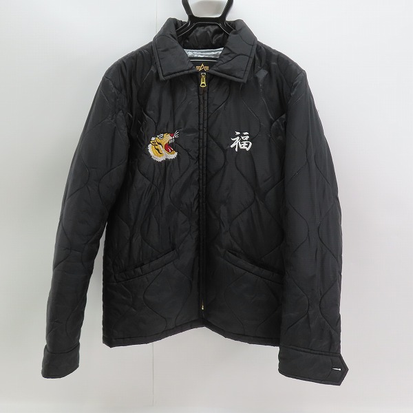 実際に弊社で買取させて頂いたALPHA INDUSTRIES/アルファ インダストリーズ 中綿 スーベニアジャケット TA1184-001/L