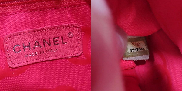 実際に弊社で買取させて頂いたCHANEL/シャネル カンボンライン ミディアムトートの画像 4枚目