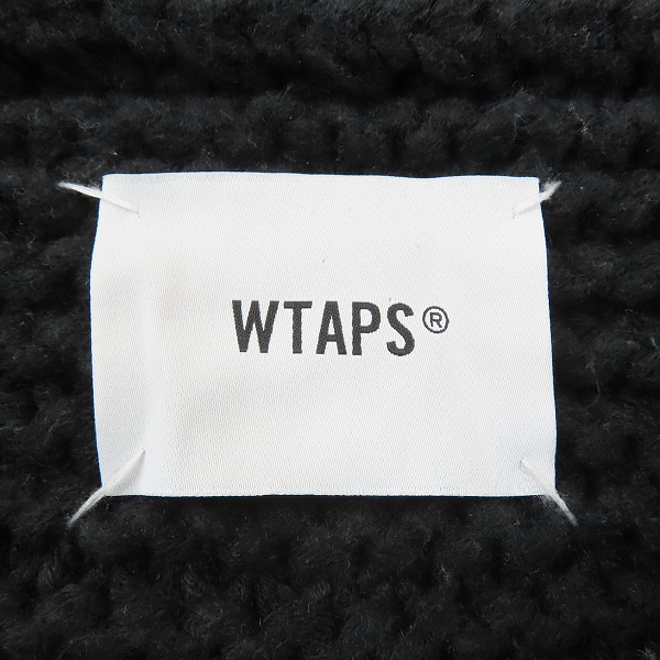 実際に弊社で買取させて頂いたWTAPS/ダブルタップス 19AW MEDIEVAL SWEATER WOAC/Vネック ニット セーター 192MADT-KNM02/04の画像 2枚目