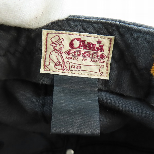 実際に弊社で買取させて頂いたCA4LA/カシラ Aロゴ キャップ/帽子の画像 5枚目