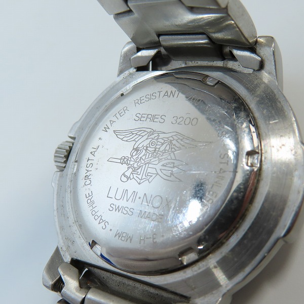 実際に弊社で買取させて頂いたLUMINOX/ルミノックス SERIES3200 腕時計【動作未確認】の画像 4枚目