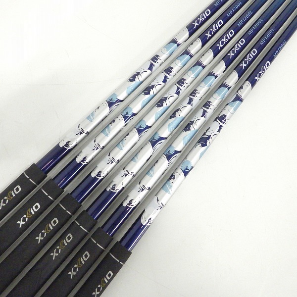 実際に弊社で買取させて頂いた【シャフトのみ】DUNLOP/ダンロップ XXIO/ゼクシオ MP1200L DST レディース アイアン用シャフト 6本セット FLEX:L 