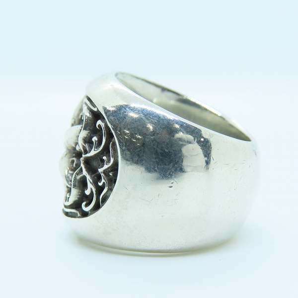 実際に弊社で買取させて頂いた【インボイス原本】CHROME HEARTS/クロムハーツ クラシックオーバルスターリング/18.5-19.5号の画像 2枚目