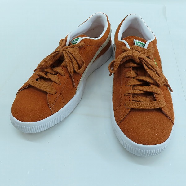 実際に弊社で買取させて頂いたPUMA/プーマ SUEDE VTG スエード /スウェード オレンジブラウン /374921-12/27.5