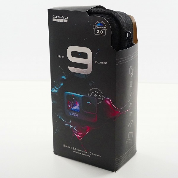 実際に弊社で買取させて頂いたGoPro/ゴープロ HERO 9 Black アクションカメラ デジタルビデオカメラ 動作確認済みの画像 9枚目