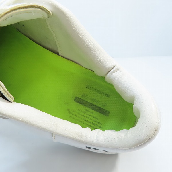 実際に弊社で買取させて頂いたBEAMS GOLF×BRIDGESTONE/ビームスゴルフ× ブリヂストン ゴルフシューズ SHG20B/26の画像 4枚目