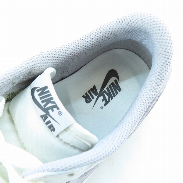 実際に弊社で買取させて頂いたNIKE/ナイキ AIR JORDAN 1 RETRO LOW OG/エアジョーダン1 レトロ ロー アトモスフィアグレー CZ0790-101/25の画像 4枚目
