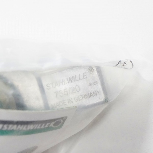 実際に弊社で買取させて頂いた【未開封】STAHLWILLE/スタビレー 735/20 トルクレンチ差替ヘッド ラチェット 工具の画像 3枚目