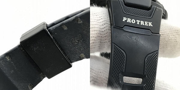 実際に弊社で買取させて頂いたCASIO/カシオ PROTREK/プロトレック 電波ソーラー MULTI BAND 5 ARWorld Series PRW-1300ARJ-2JRの画像 7枚目