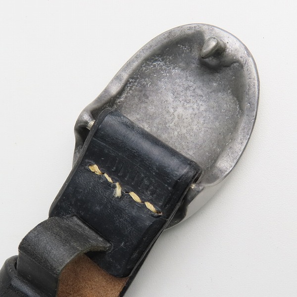 実際に弊社で買取させて頂いたBEAMS/ビームス レザーベルト ブラックの画像 7枚目