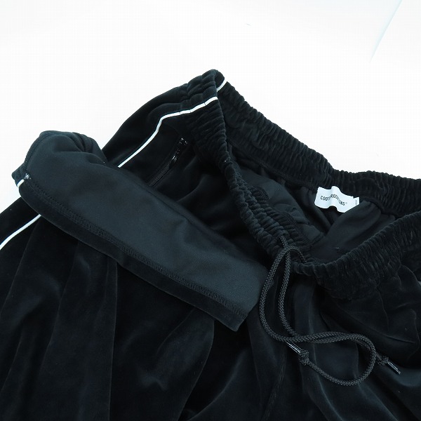 実際に弊社で買取させて頂いたCOOTIE PRODUCTIONS/クーティー ベロア トレーニングパンツ /Lの画像 2枚目
