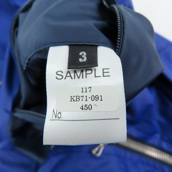 実際に弊社で買取させて頂いた【サンプル】KAZUYUKI KUMAGAI ATTACHMENT/カズユキクマガイ アタッチメント ブルゾン/3の画像 3枚目