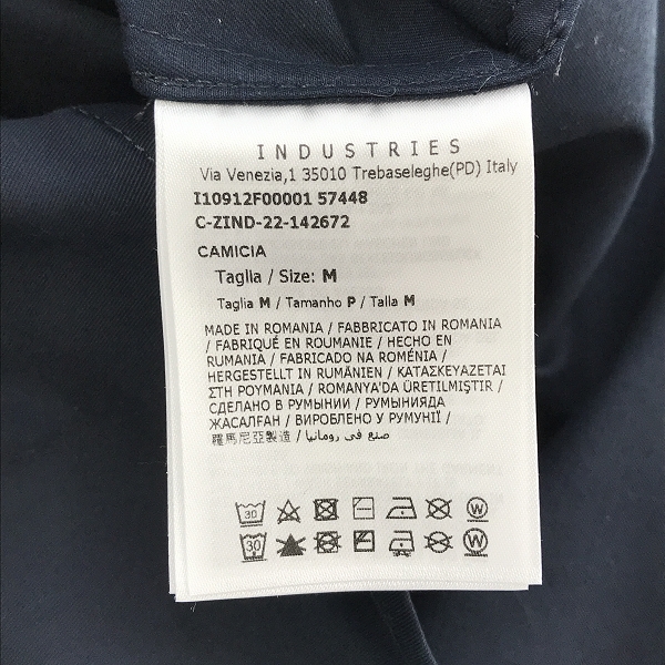 実際に弊社で買取させて頂いたMONCLER/モンクレール シャツジャケット I10912F00001/Mの画像 4枚目