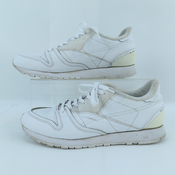 実際に弊社で買取させて頂いたMaison Margiela × Reebok/メゾン マルジェラ × リーボック PROJECT 0 CL NYLON  スニーカー GW4993/29.5の画像 3枚目