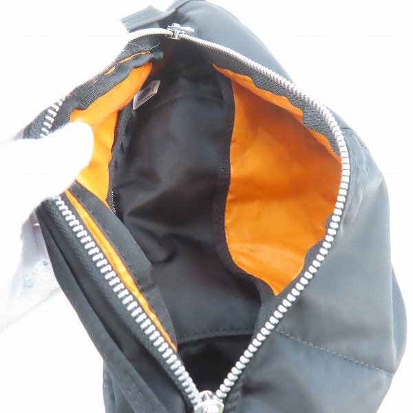 実際に弊社で買取させて頂いた(2)【未使用】PORTER/ポーター TANKER WAIST BAG (S) タンカー ウエストバッグ S ブラック/622-06629の画像 3枚目
