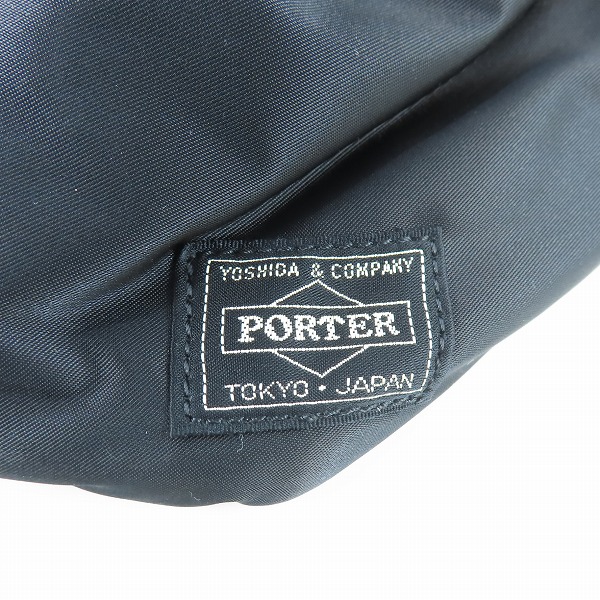 実際に弊社で買取させて頂いた(8)【未使用】PORTER/ポーター TANKER WAIST BAG L タンカー ウエストバッグ L ブラック/622-76628の画像 4枚目