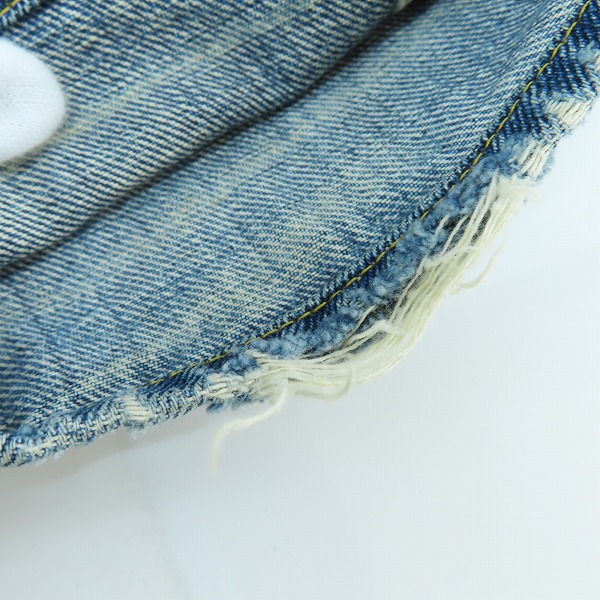 実際に弊社で買取させて頂いたDENIME/ドゥニーム TALONジップ デニムパンツの画像 7枚目