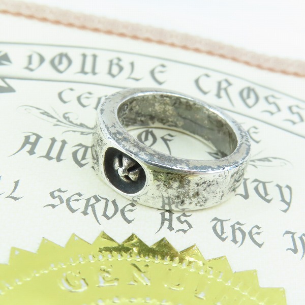 実際に弊社で買取させて頂いた【ギャラ付き】TRAVIS WALKER/トラヴィスワーカー SMALL GOTHIC CROSS スモール ゴシッククロスリング/18.5号