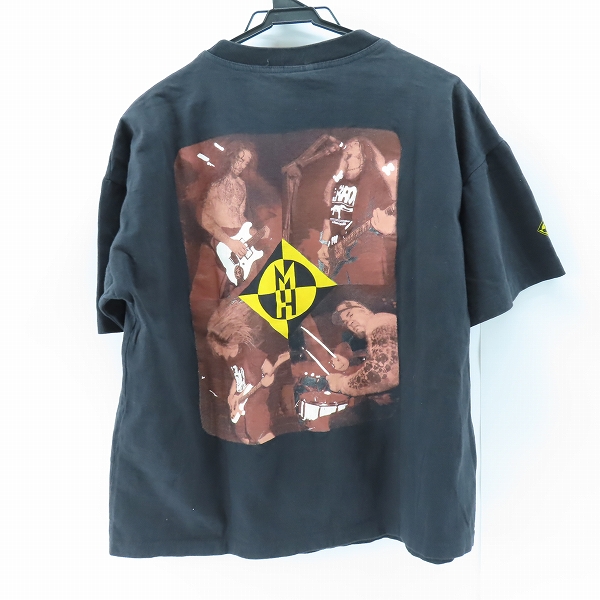 実際に弊社で買取させて頂いたMACHINEHEAD/マシーンヘッド 両面プリント フォト バンドTシャツ ヴィンテージ/Lの画像 1枚目