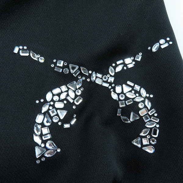 実際に弊社で買取させて頂いたroar/ロアー クロスガン/二丁拳銃 ラインストーン レザー切替 パーカー 11FRB-12RF/3の画像 9枚目