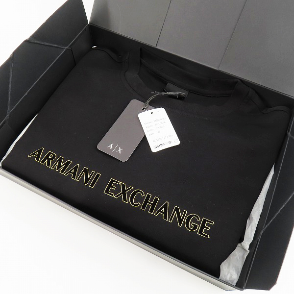 実際に弊社で買取させて頂いた【未使用】ARMANI EXCHANGE/アルマーニエクスチェンジ ロゴ スウェット/トレーナーXM00082/M