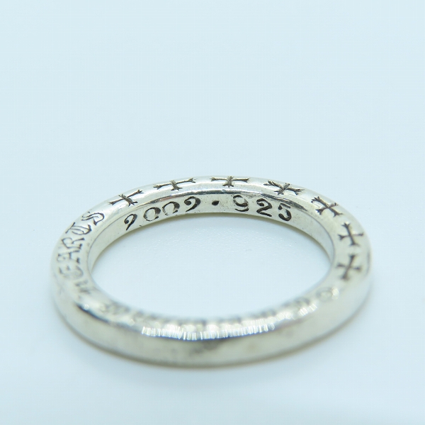 実際に弊社で買取させて頂いたCHROME HEARTS/クロムハーツ NTFLリング 11.5号の画像 6枚目