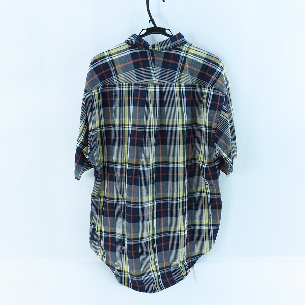 実際に弊社で買取させて頂いたDESCENDANT/ディセンダント 半袖 チェックシャツ/3の画像 1枚目