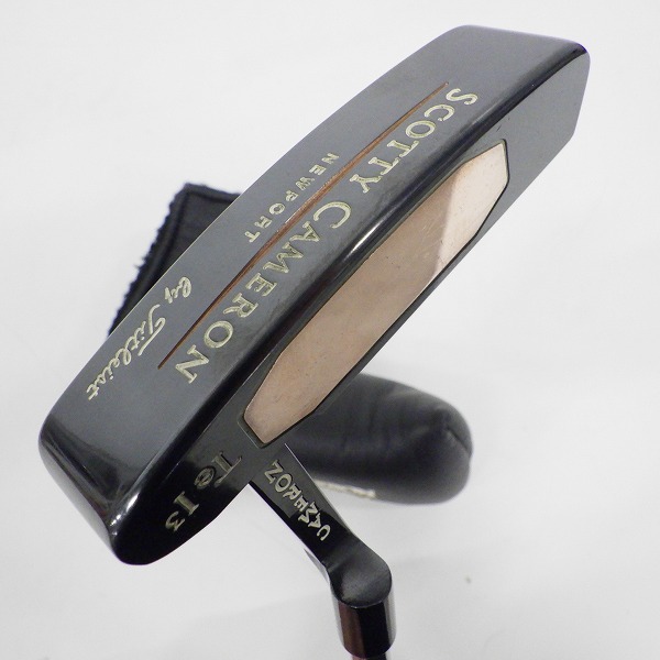 実際に弊社で買取させて頂いたSCOTTY CAMERON/スコッティキャメロン NEWPORT Te13 Titleist/ニューポート パター 34.25インチ ヘッドカバー付き