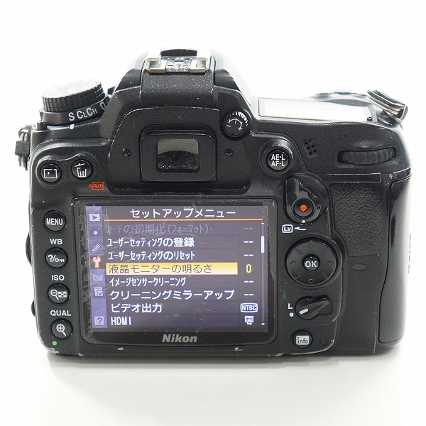 実際に弊社で買取させて頂いたNikon/ニコン D7000 デジタル一眼レフカメラ ボディ 動作確認済みの画像 4枚目