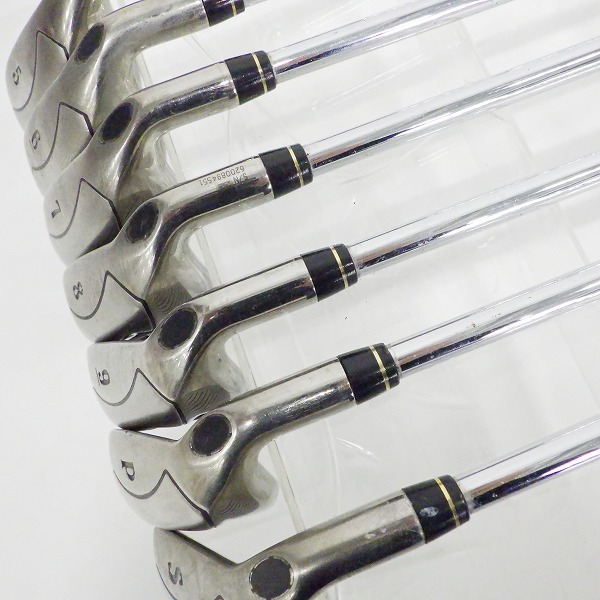 実際に弊社で買取させて頂いたCallaway/キャロウェイ E.R.C Ti チタン アイアン #5～9,P,Sw 7本セット N.S.PRO 800GHの画像 2枚目