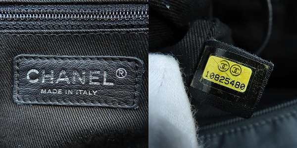 実際に弊社で買取させて頂いたCHANEL/シャネル パリ ニューヨークライン トートバッグの画像 4枚目