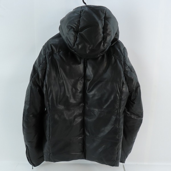 実際に弊社で買取させて頂いたKAZUYUKI KUMAGAI ATTACHMENT/カズユキクマガイ アタッチメント ラムレザー ダウンジャケット/3の画像 1枚目