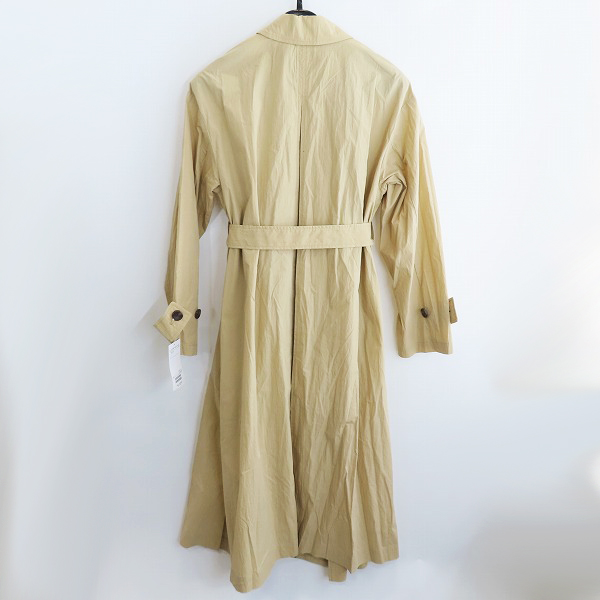 実際に弊社で買取させて頂いた【未使用】RAY BEAMS/レイビームス 23SS/サイドスリットラップコート 61-19-0086-462/1の画像 1枚目