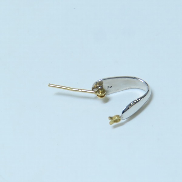 実際に弊社で買取させて頂いたCAREERING×Fragment Design/キャリアリング×フラグメント HF002 フープピアスの画像 5枚目